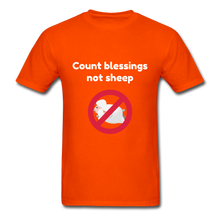 Load image into Gallery viewer, Count Blessings - Men&#39;s - orange
