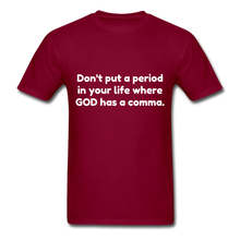 Load image into Gallery viewer, God&#39;s Plan - Men&#39;s - burgundy
