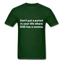 Load image into Gallery viewer, God&#39;s Plan - Men&#39;s - forest green
