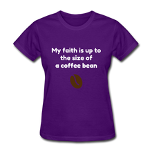 Load image into Gallery viewer, Coffee Bean Faith - Women&#39;s - purple
