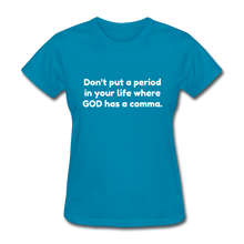 Load image into Gallery viewer, God&#39;s Plan - Women&#39;s - turquoise
