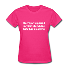 Load image into Gallery viewer, God&#39;s Plan - Women&#39;s - fuchsia
