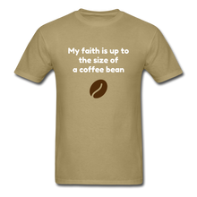 Load image into Gallery viewer, Coffee Bean Faith - Men&#39;s - khaki
