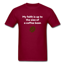Load image into Gallery viewer, Coffee Bean Faith - Men&#39;s - burgundy
