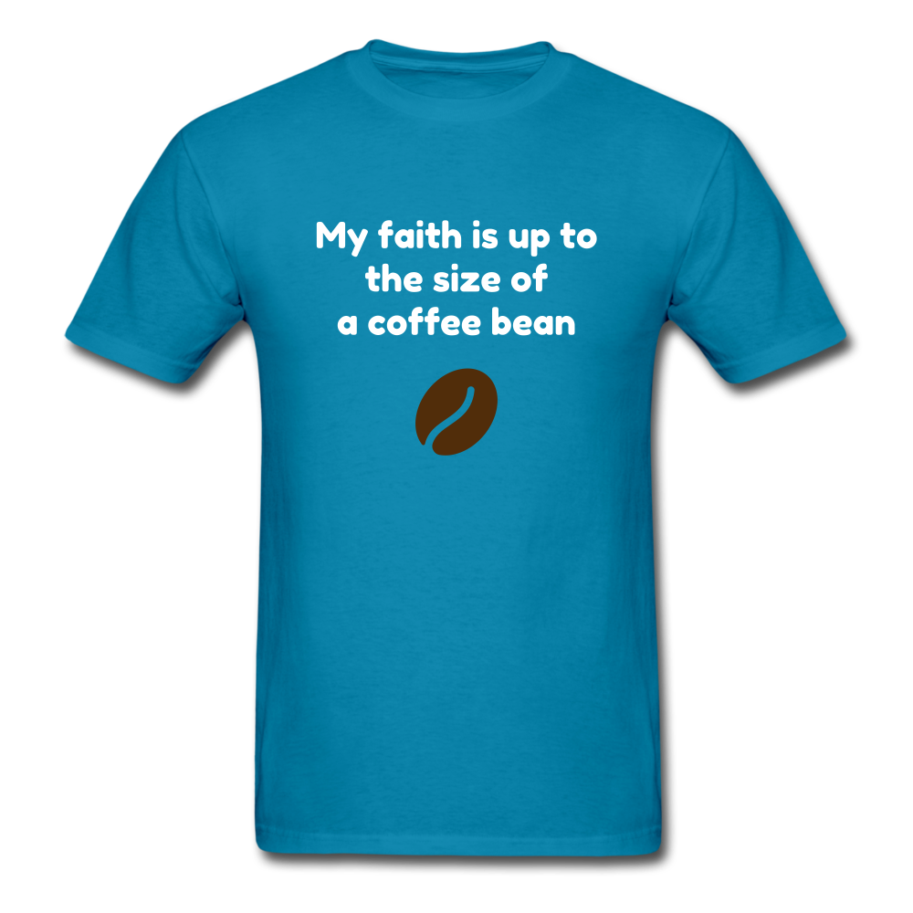 Coffee Bean Faith - Men's - turquoise